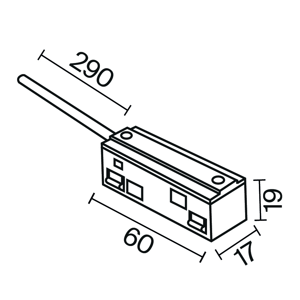 Комплектующие для трековой системы Technical TRA034B-42W-1