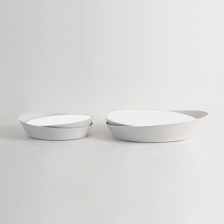 Потолочный Светильник Shell D55 White Black By Imperiumloft