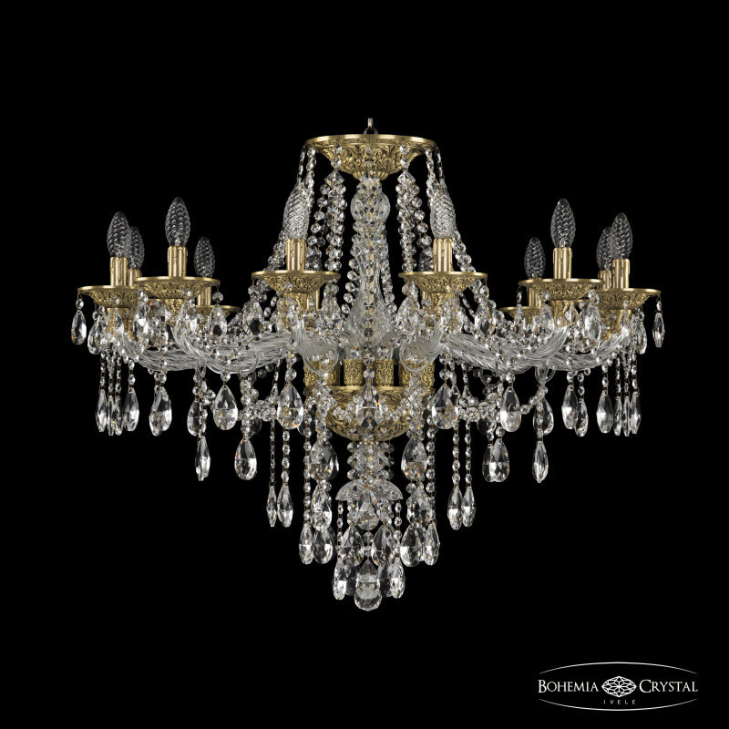 Подвесная люстра Bohemia Ivele Crystal 16115/12/300 FP