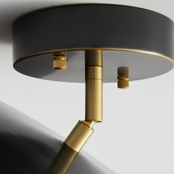 Потолочный светильник BIRK D30 Brass by ImperiumLoft