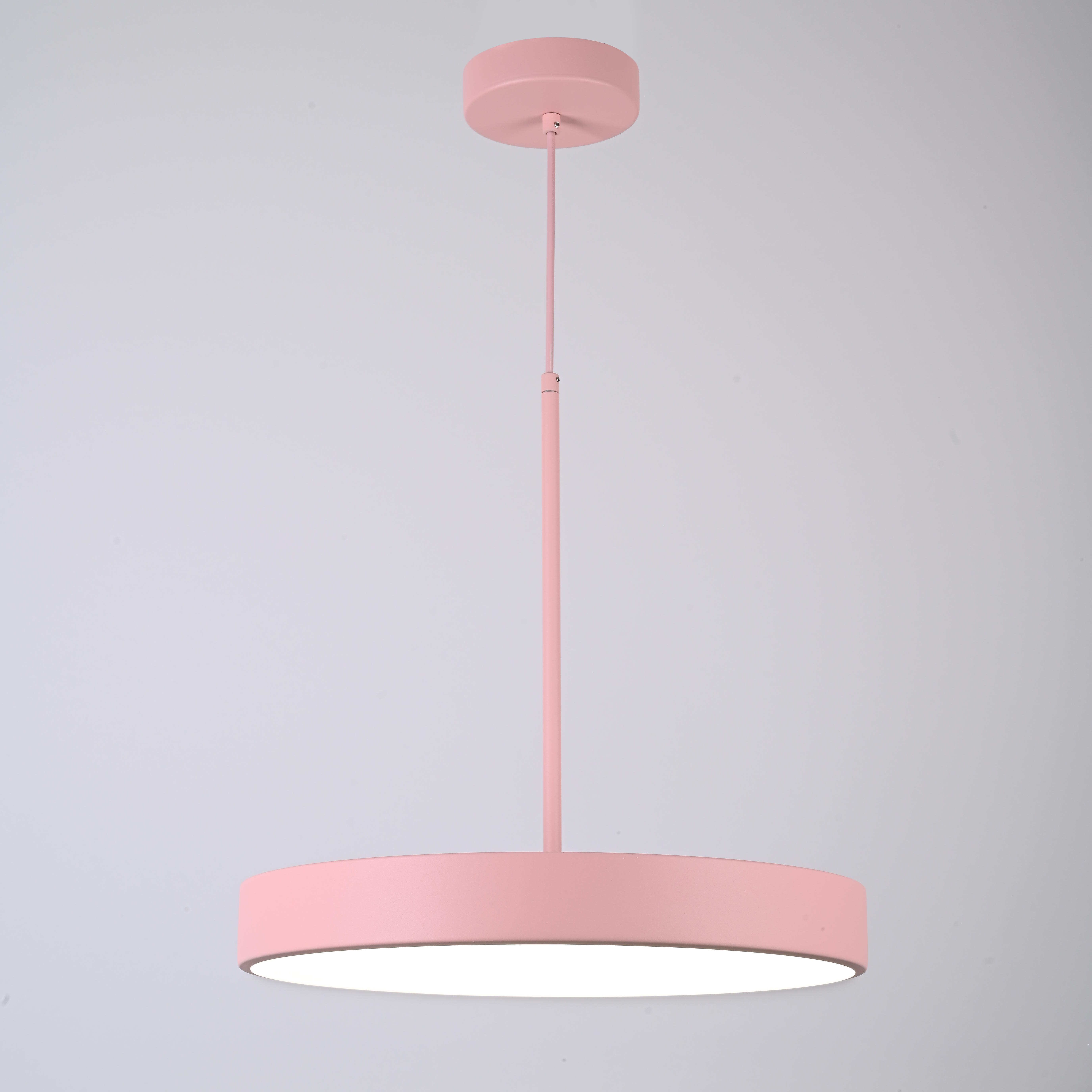 Подвесной светильник TURNA ONE D40 Pink by ImperiumLoft