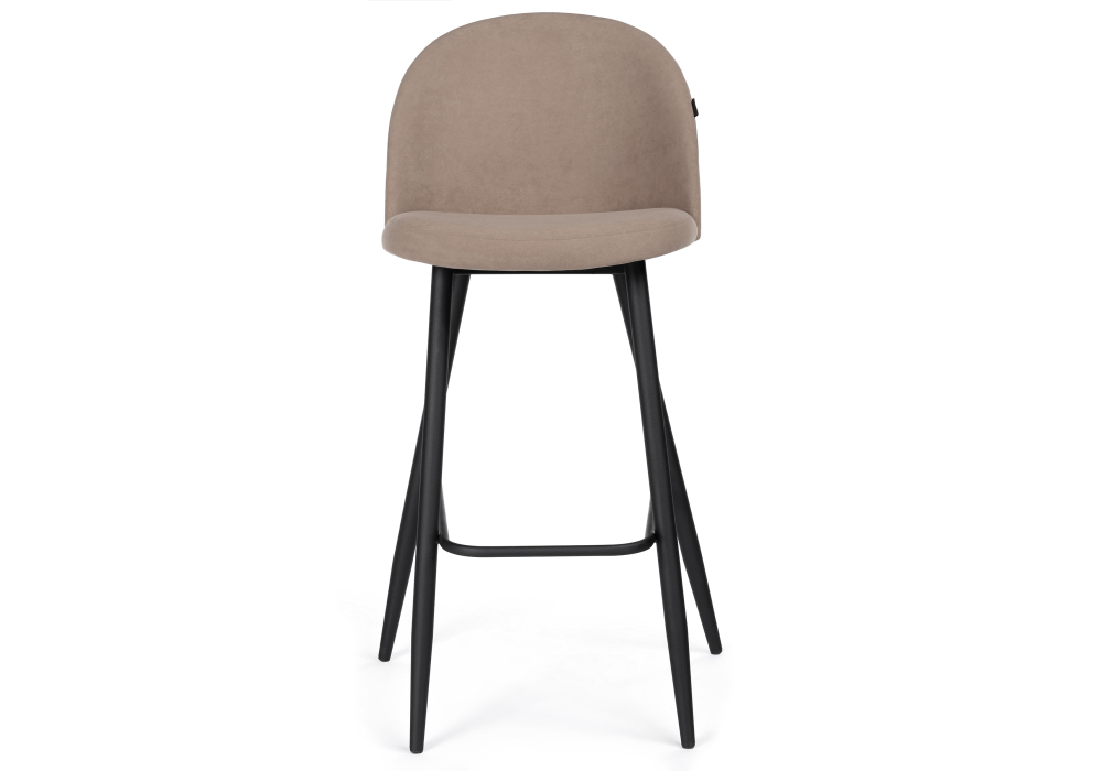 Барный стул Woodville Сондре капучино / черный 464889