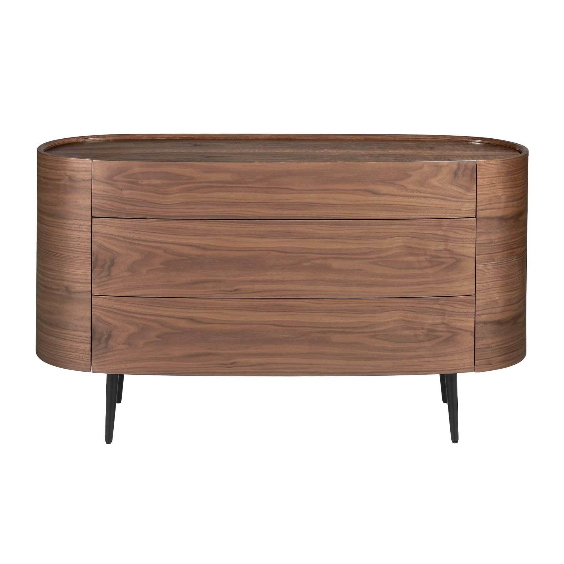 Комод AC2001DR /7075 овальный ореховый Angel Cerda