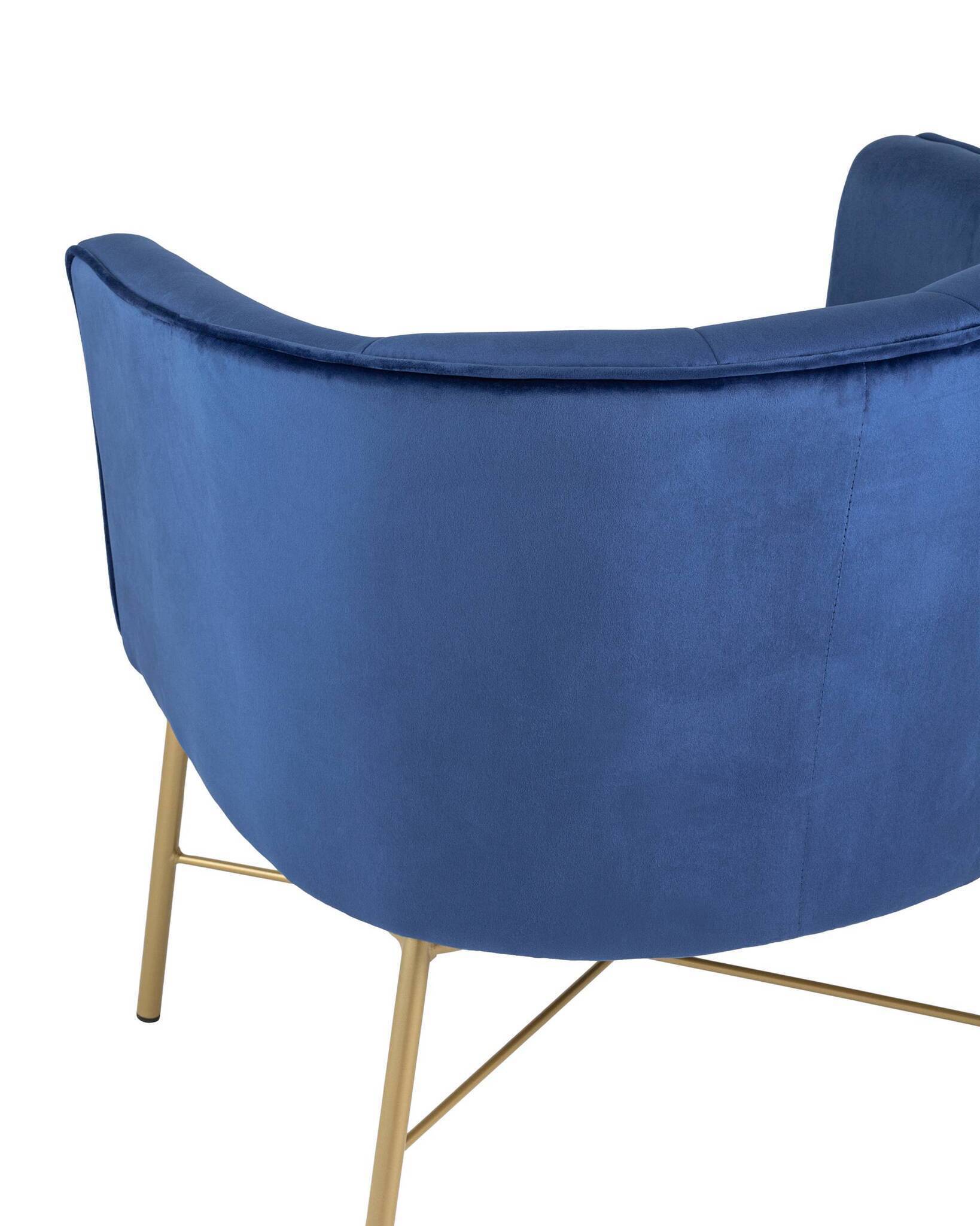 Кресло Шале велюр синий Stool Group
