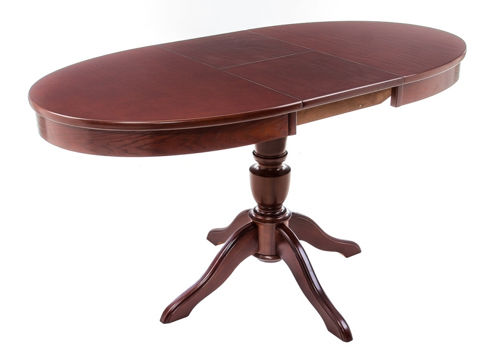 Стол деревянный Woodville Arno 106(141)х75х76 вишня без патины 438336