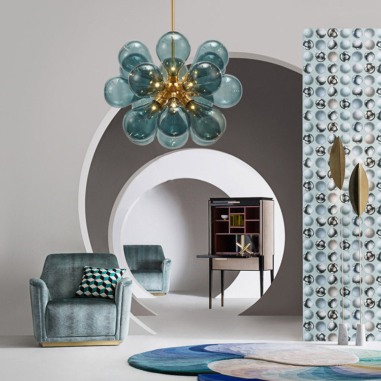 Потолочная люстра GRAPE MILK Pink by ImperiumLoft