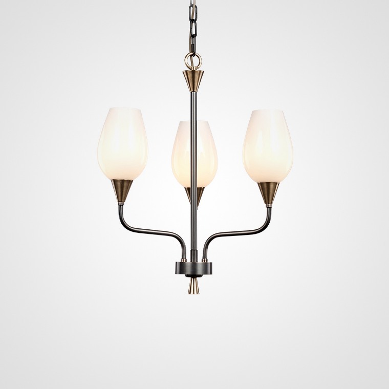 Подвесная люстра VIOLA MILK 3 by ImperiumLoft