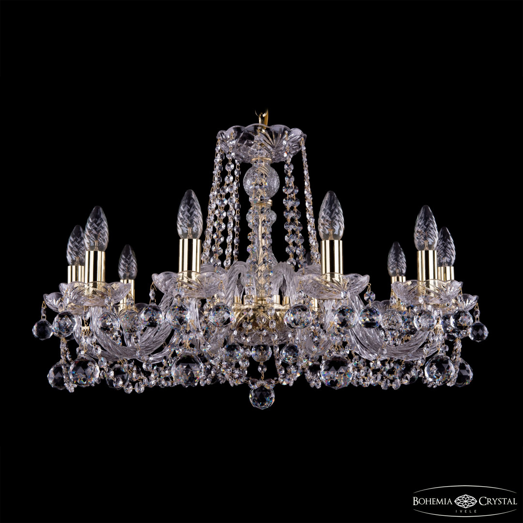 Люстра хрустальная 1402/10/240 G Balls