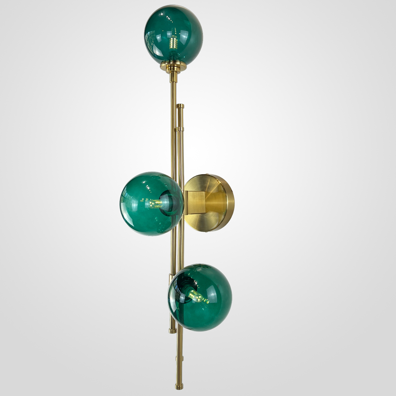 Настенный светильник MOTEL Зеленый by ImperiumLoft