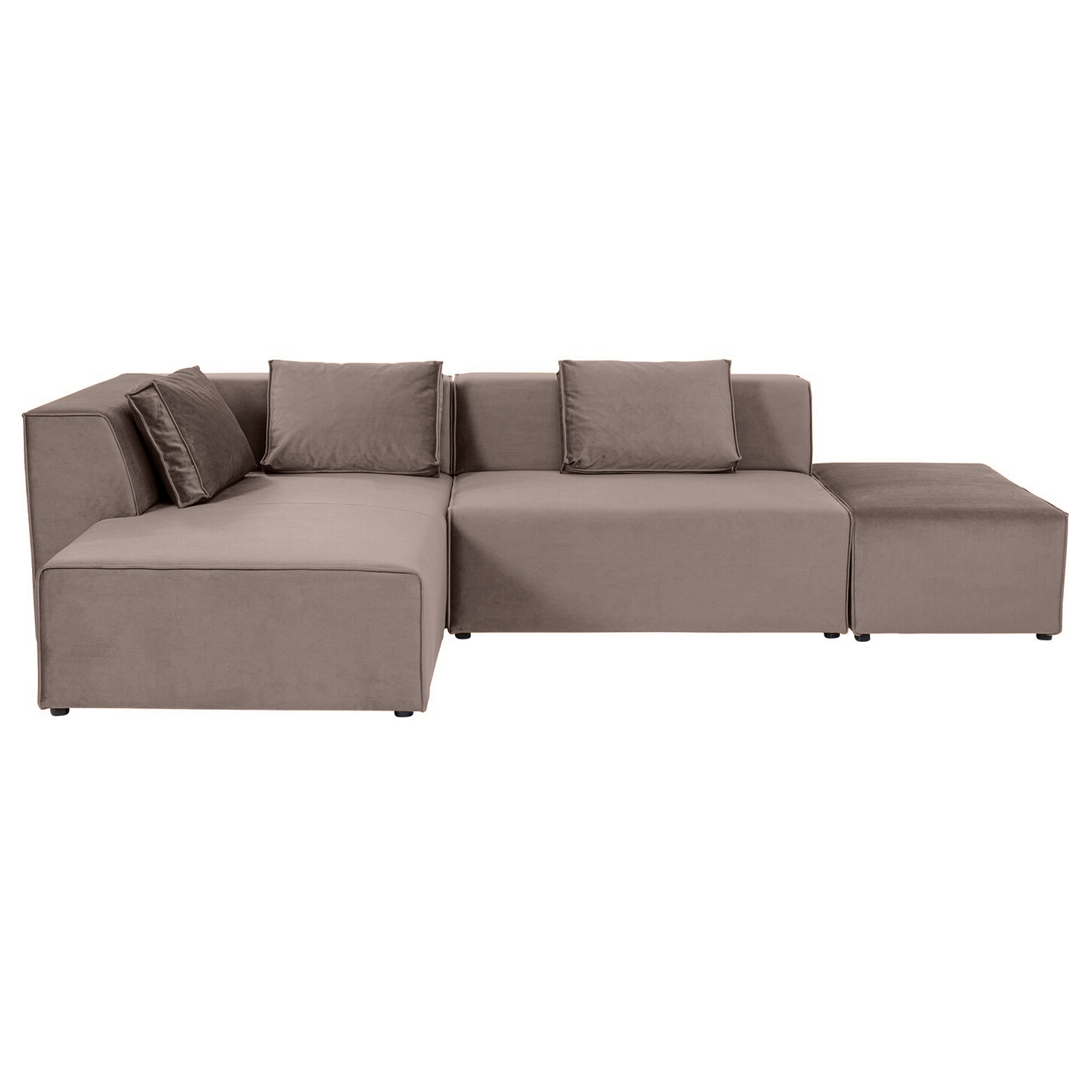 Диван угловой Ткань Микровелюр KARE Industrial K00385