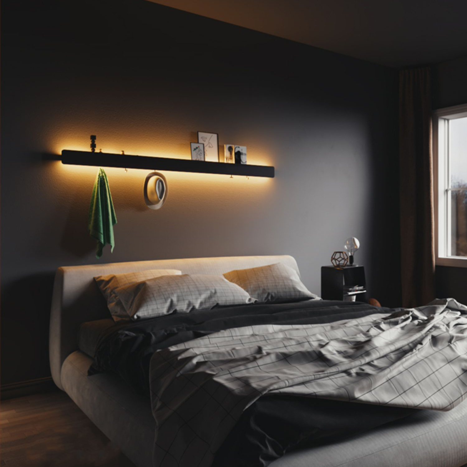 Настенный светильник OLANDA L120 3000К by ImperiumLoft