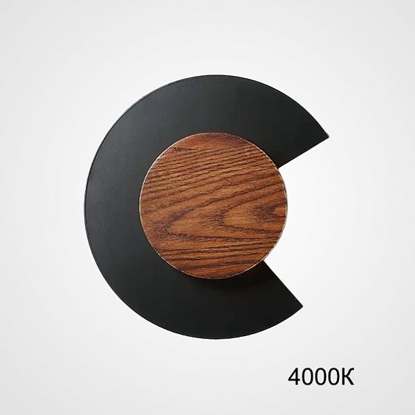 Настенный светильник COOKIE Dark Brown Black 4000К by ImperiumLoft
