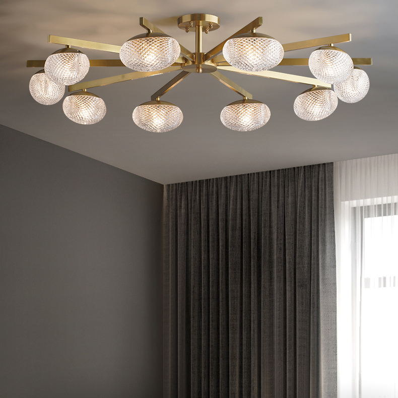 Потолочная люстра BETHANY CH L8 by ImperiumLoft