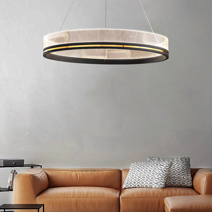 Подвесная люстра DILEMMA D40+60+80 Black by ImperiumLoft