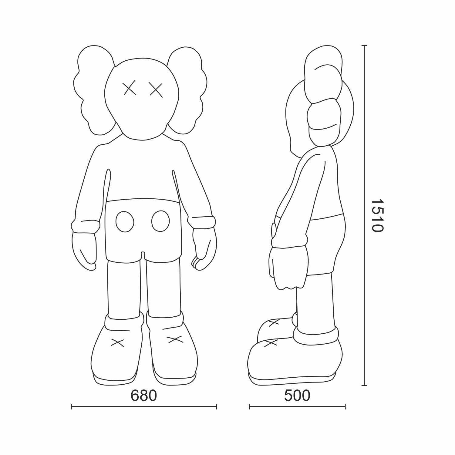 Дизайнерский торшер B315
