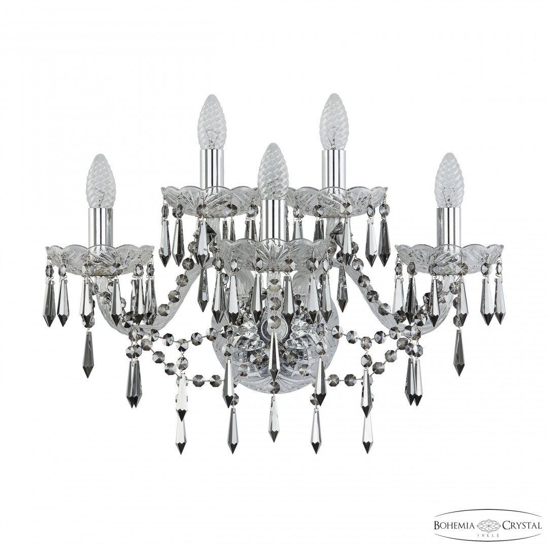 Бра хрустальные 1403B/3+2/195/XL NI R731