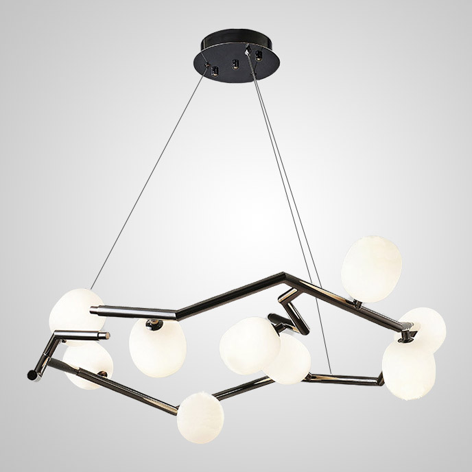 Подвесная люстра FIOCHI L36 Black by ImperiumLoft