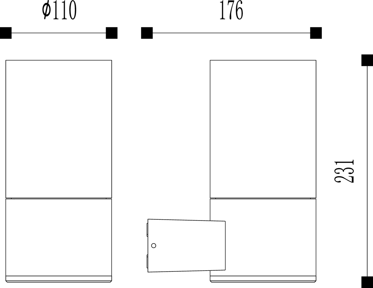 Ландшафтный светильник Donolux DL20502DG E27
