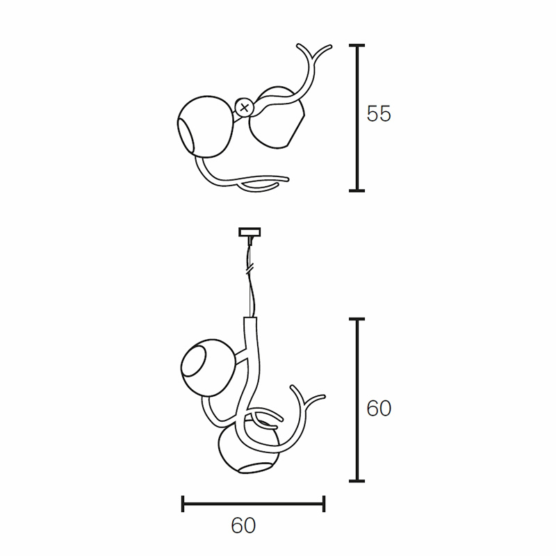 Подвесной светильник Brand Van Egmond Ersa 2 Iridescent