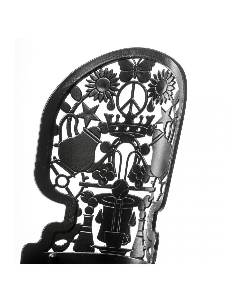 Стул Seletti Aluminium Black 18686 NER