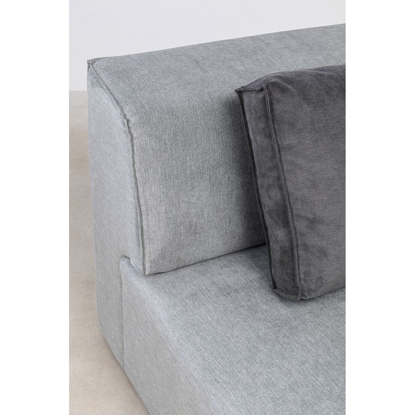 Оттоманка правостороняя Infinity Elements Grey Right KARE 82033