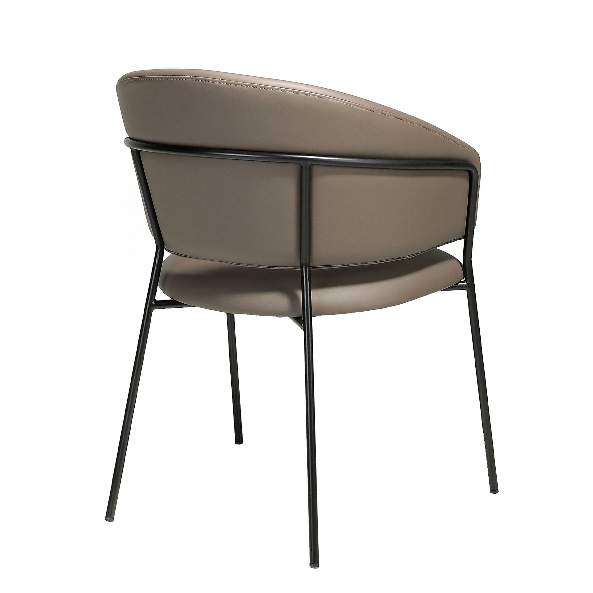 Стул F3236 /4088 из экокожи цвет Aqua C18 Angel Cerda