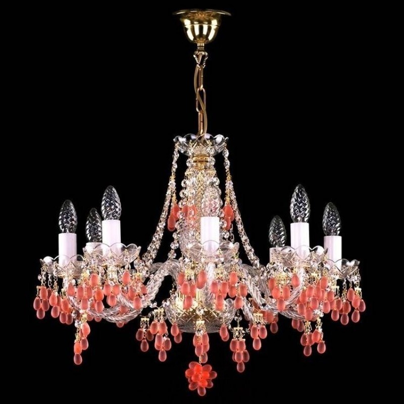 Люстра Artglass ROSANA VIII. VINO ROZALIN