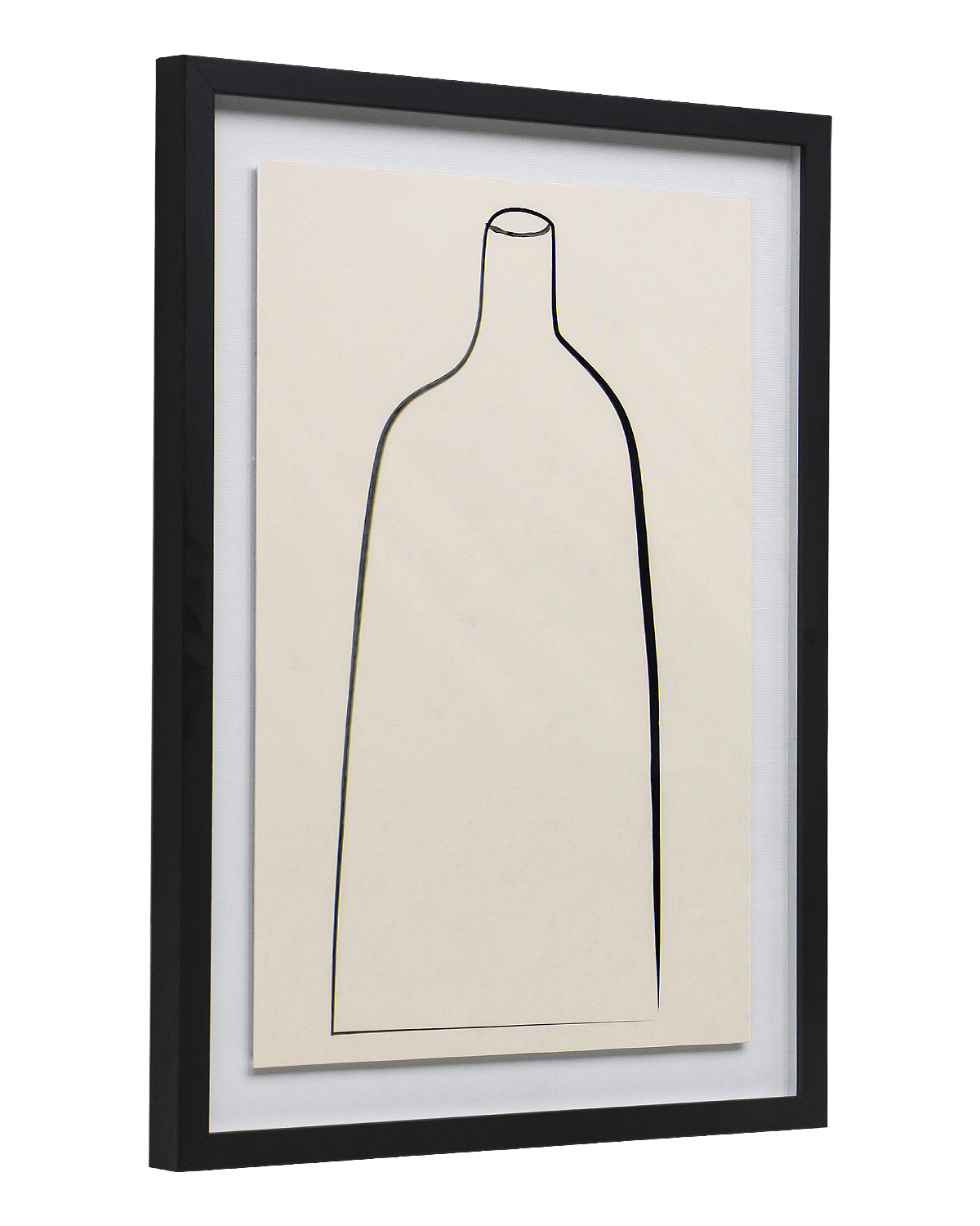 Постер Minimal Vase в чёрной раме Louvre Home DPP400924VHS