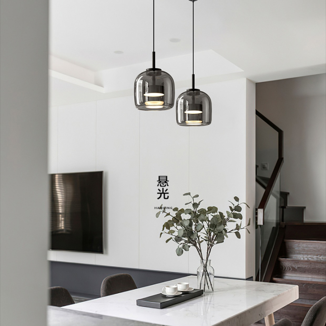 Подвесной светильник NALLE D38 Grey by ImperiumLoft