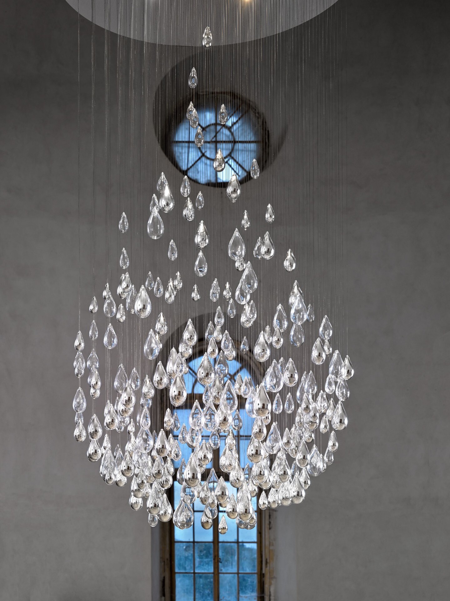 Подвесной светильник LASVIT Droplets Sculpture Large