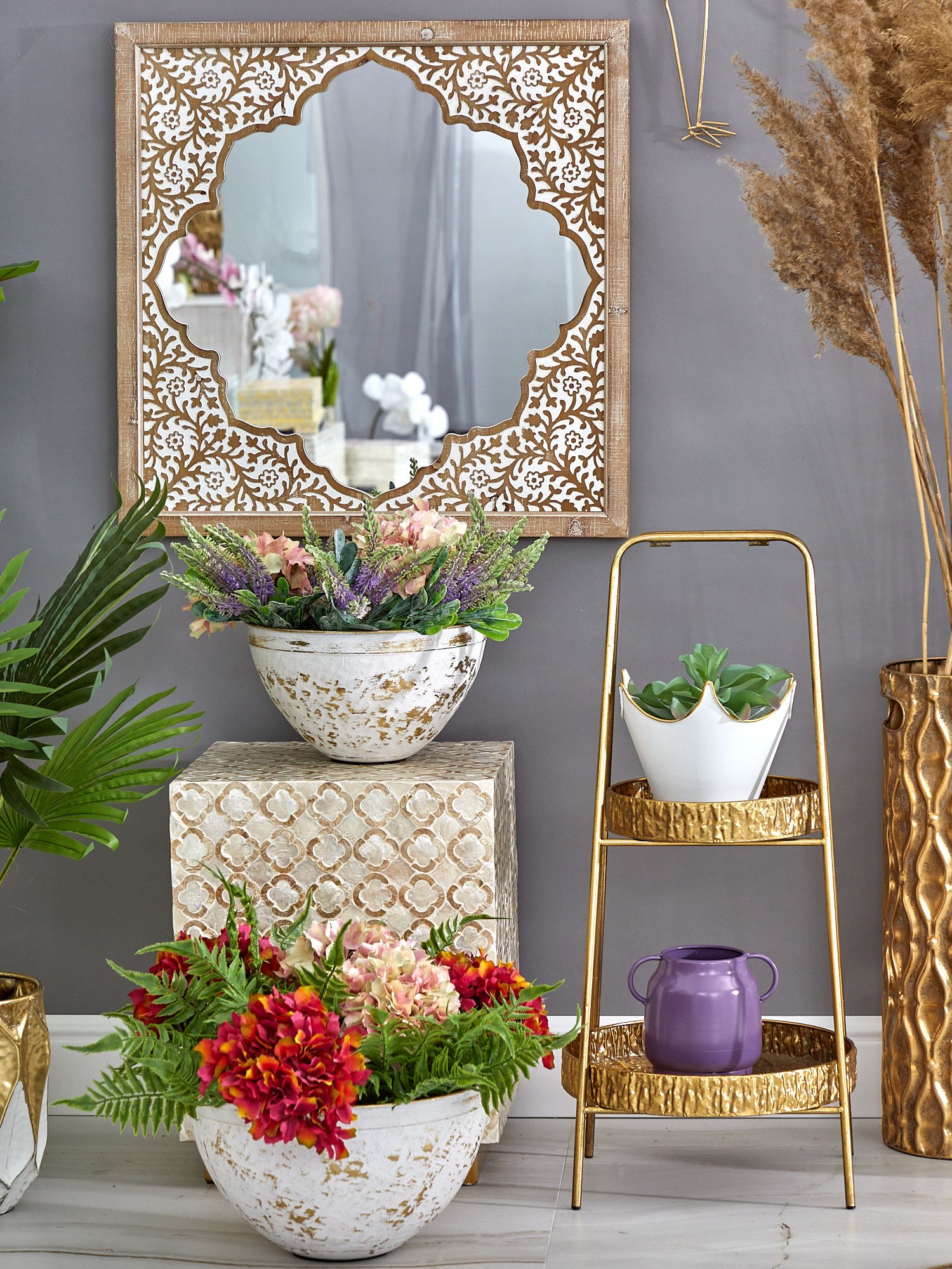 Чаша декоративная Glasar 57-384/2