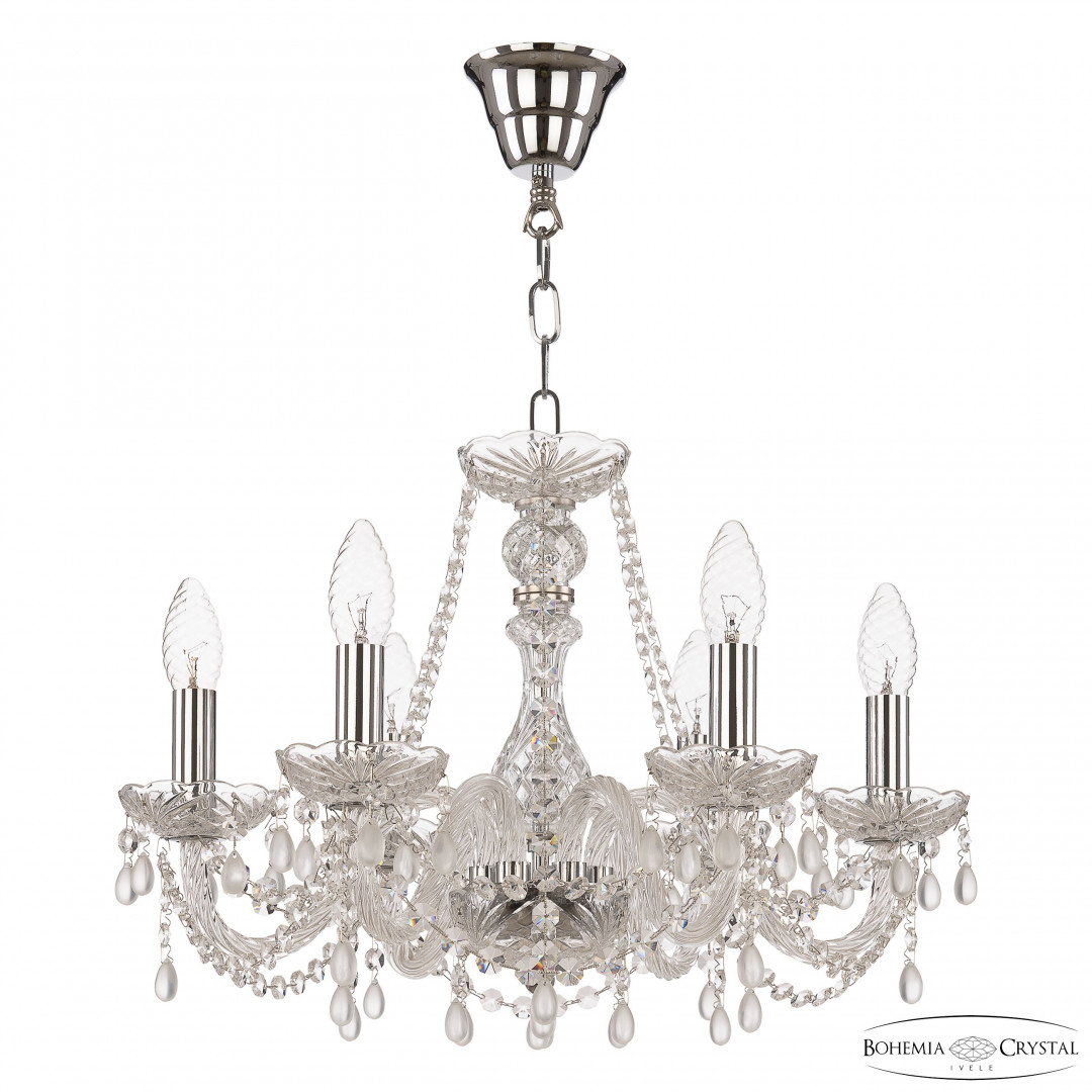 Люстра хрустальная 112/6/165 Ni V7010 Bohemia Ivele Crystal