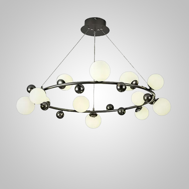 Кольцевые люстры и светильники DONALD D120 by ImperiumLoft