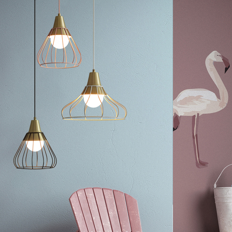 Подвесной светильник GRID4 D32.5 Black by ImperiumLoft