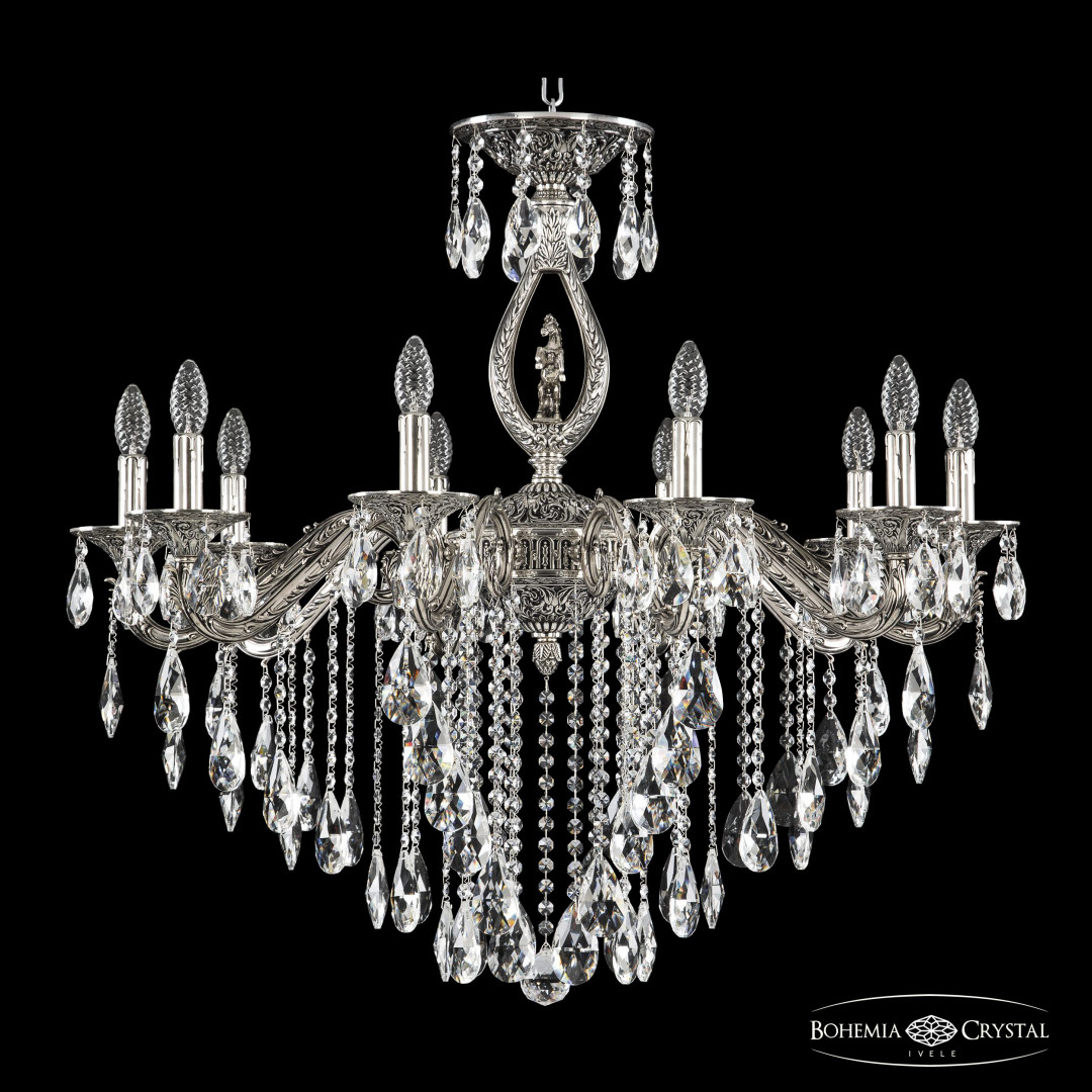 Люстра бронзовая с хрусталём 71402/10/300 B NB FH1M