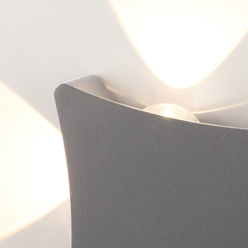 Светильник настенный Elektrostandard 1631 TECHNO LED Серый