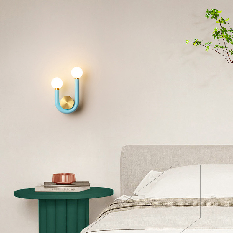 Бра COLLE L2 Red by ImperiumLoft