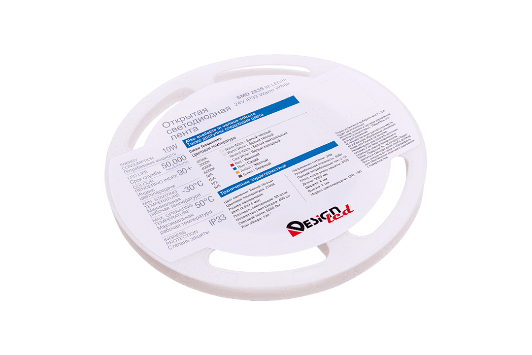 Лента светодиодная DesignLed DSG298-24-WW-33 Лента светодиодная DesignLed DSG298-24-WW-33