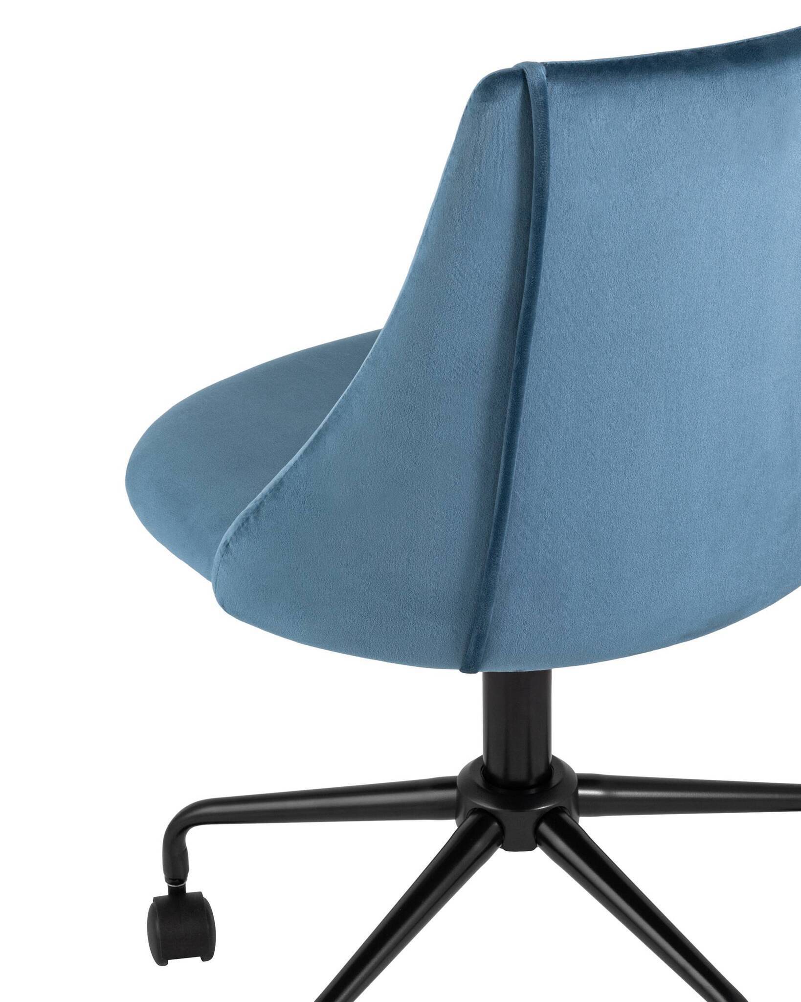 Кресло компьютерное Сиана велюр синий Stool Group