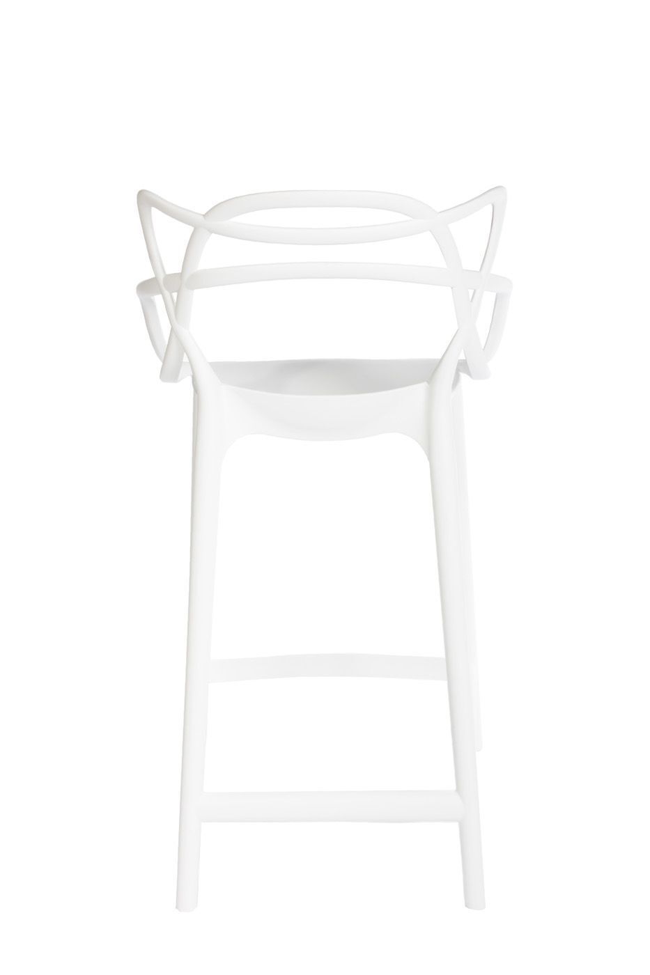 Стул полубарный Masters белый Bradex Home FR 0131
