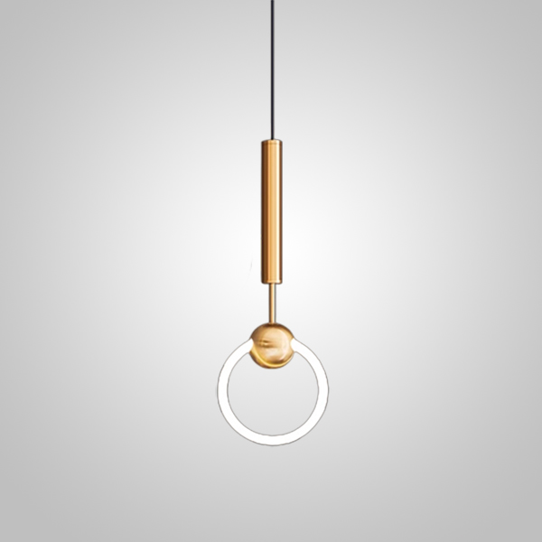 Подвесной Светильник Finnur Ring D20 Brass By Imperiumloft