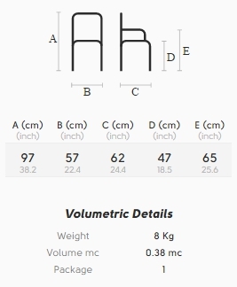 Стул Midj Dalia PA M TS_M Dalia PA M TS_M