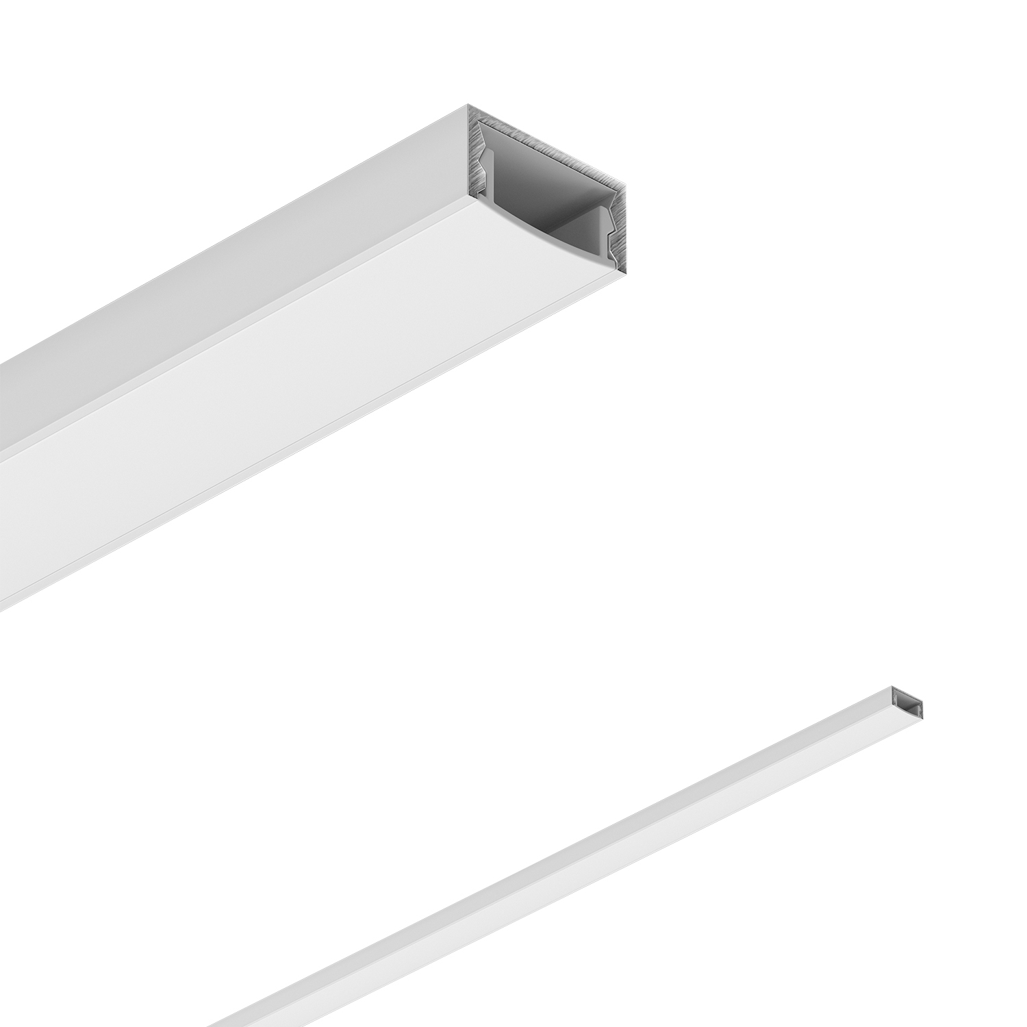 Накладной профиль Ledron Mic White