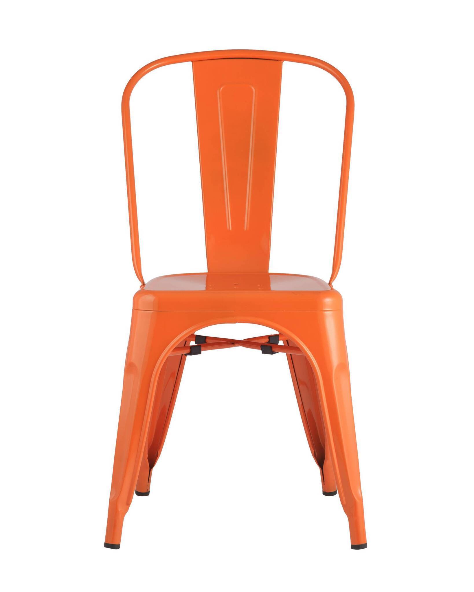 Стул TOLIX оранжевый глянцевый Stool Group