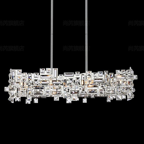 Реечный, рядный светильник MILLARD L150 Chrome by ImperiumLoft
