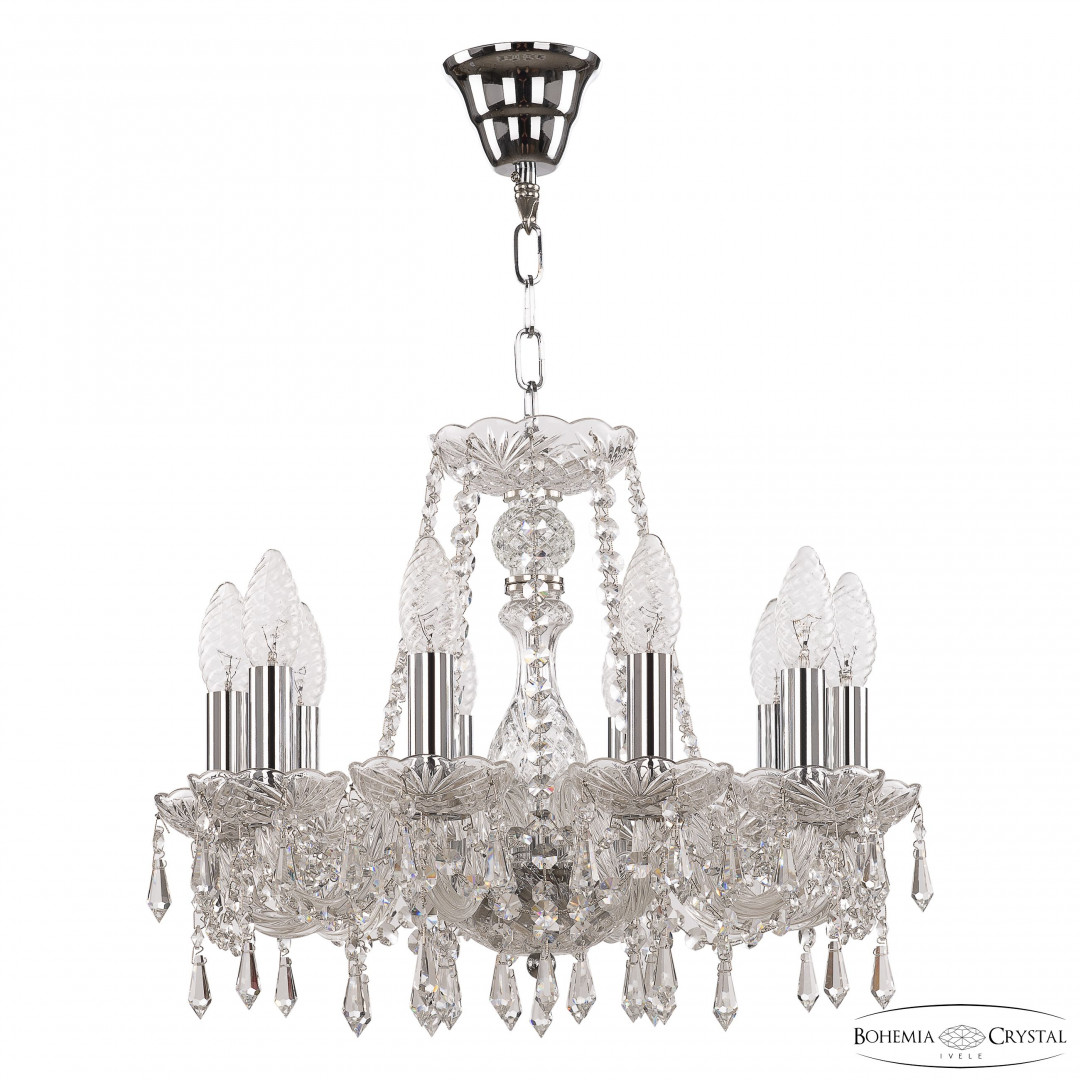Люстра хрустальная 104/10/141 Ni Bohemia Ivele Crystal
