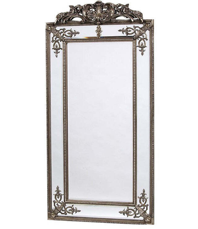 Серебряное напольное зеркало Пабло Louvre Home LHDFM145ZYH-AS Серебряное напольное зеркало Пабло Louvre Home LHDFM145ZYH-AS