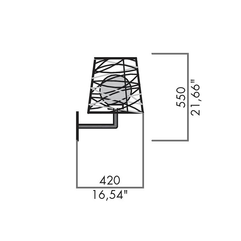 Настенный светильник Lamp International ES 30 EX 02