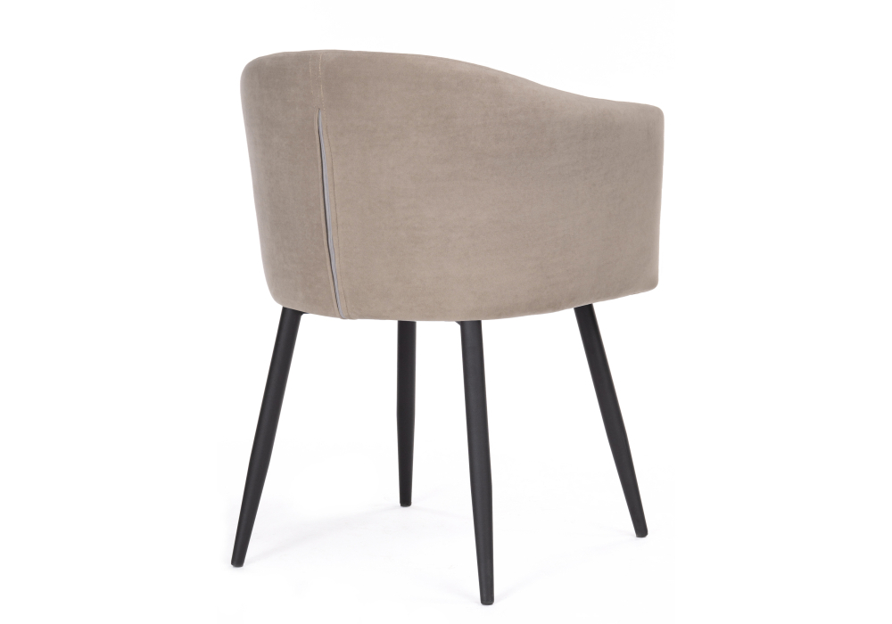 Стул Woodville Валета капучино / черный 504201