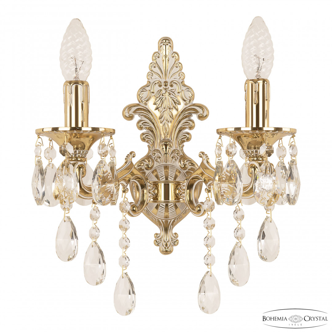 Бра бронзовые 7302B13/2/125 B GW Bohemia Ivele Crystal